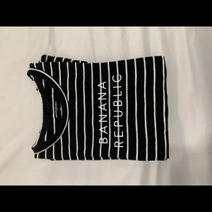 Striped Banana Republic Tee
